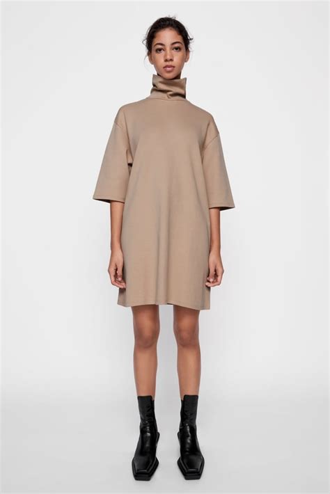 basic zara dress